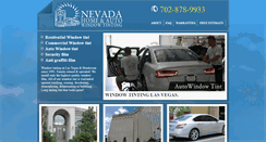Desktop Screenshot of nevadawindowtinting.com